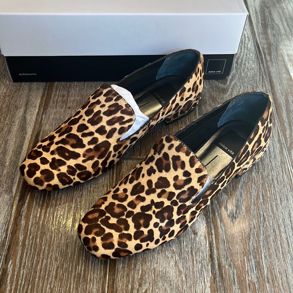 NWT! Dolce Vita Iran Leopard Loafer